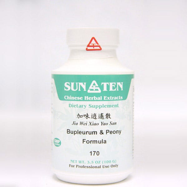 Sun Ten Bupleurum & Peony Formula 170 Granules - 100g