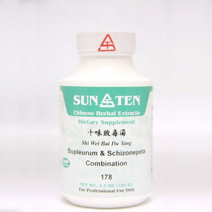 Sun Ten Bupleurum & Schizonepeta Formula 178 Granules - 100g