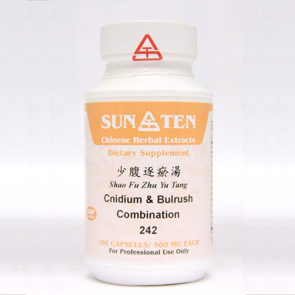 Sun Ten Cnidium & Bulrush Combination 242B  - 100 Capsules