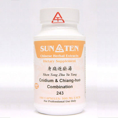 Sun Ten Cnidium & Chiang-huo Combination 243B  - 100 Capsules