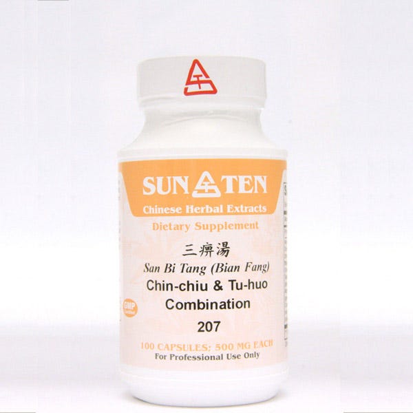 Sun Ten Chin-chiu & Tu-Huo Combination 207MB  - 100 Capsules