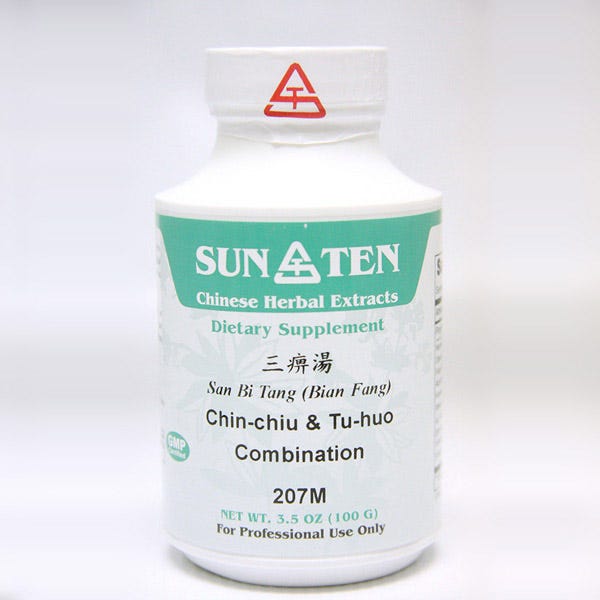 Sun Ten Chin-chiu & Tu-Huo Combination 207M Granules - 100g