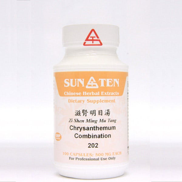 Sun Ten Chrysanthemum Combination 202B  - 100 Capsules