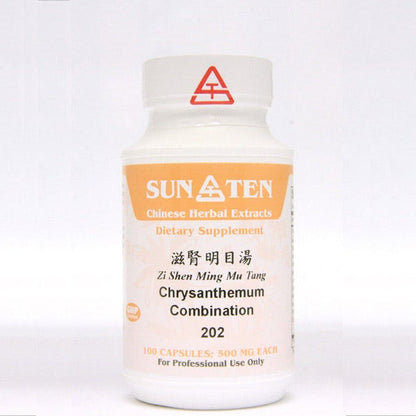 Sun Ten Chrysanthemum Combination 202B  - 100 Capsules