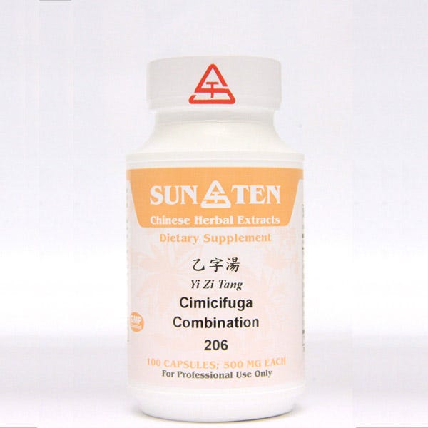 Sun Ten Cimicifuga Combination 206B  - 100 Capsules