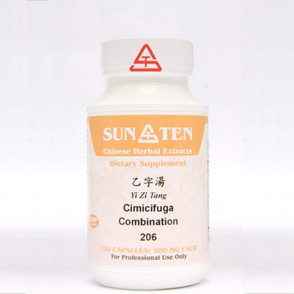 Sun Ten Cimicifuga Combination 206B  - 100 Capsules