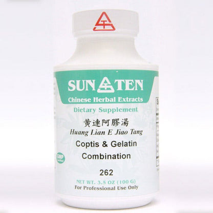 Sun Ten Coptis & Gelatin Combination 262 Granules - 100g