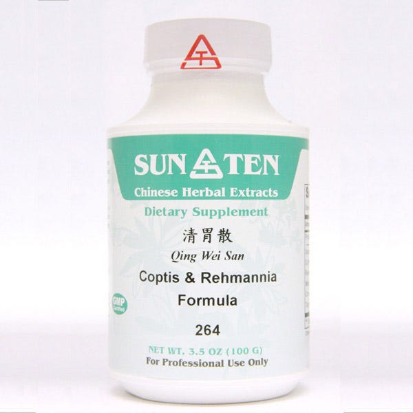 Sun Ten Coptis & Rehmannia Formula 264 Granules - 100g