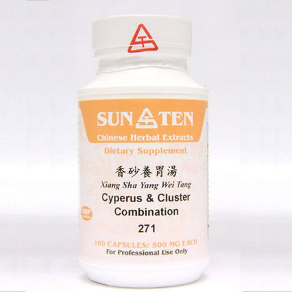 Sun Ten Cyperus & Cluster Formula 271B  - 100 Capsules