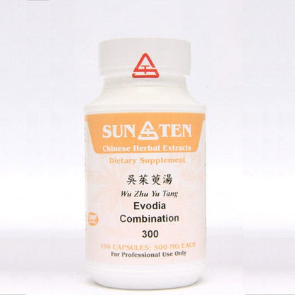 Sun Ten Evodia Combination 300B  - 100 Capsules