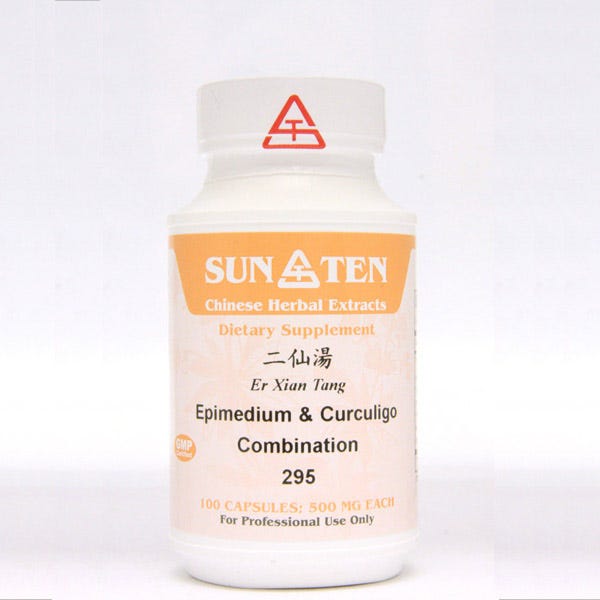 Sun Ten Epimedium & Curculigo Combination 295B  - 100 Capsules