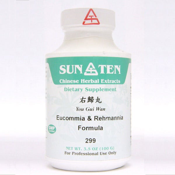 Sun Ten Eucommia & Rehmannia Formula 299 Granules - 100g