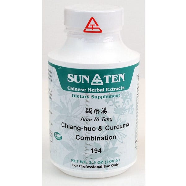 Sun Ten Chiang-huo & Curcuma Combination 194 Granules - 100g