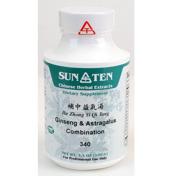 Sun Ten Ginseng & Astragalus Combination 340 Granules - 100g