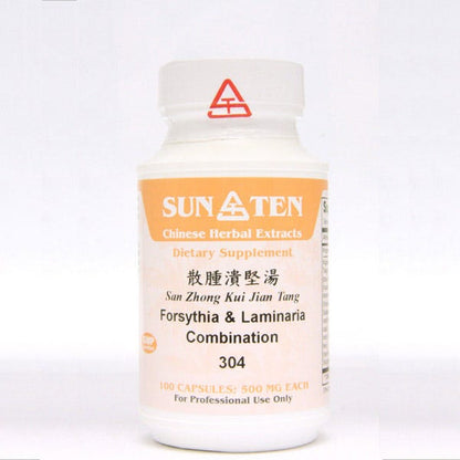 Sun Ten Forsythia & Laminaria Combination 304B  - 100 Capsules