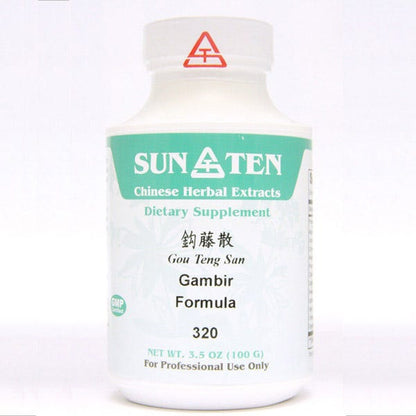 Sun Ten Gambir Formula 320 Granules - 100g