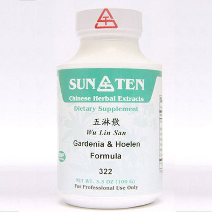 Sun Ten Gardenia & Hoelen Formula 322 Granules - 100g