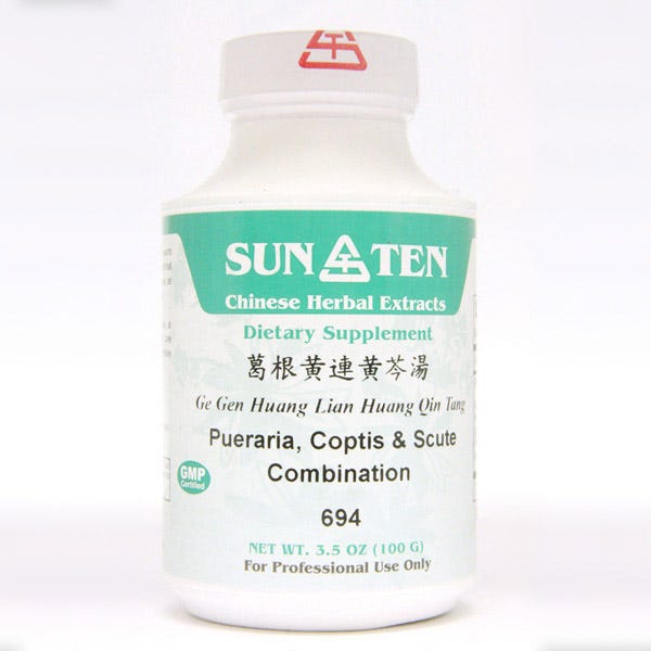 Sun Ten Pueraria -  Coptis & Scute Combination 694 Granules - 100g