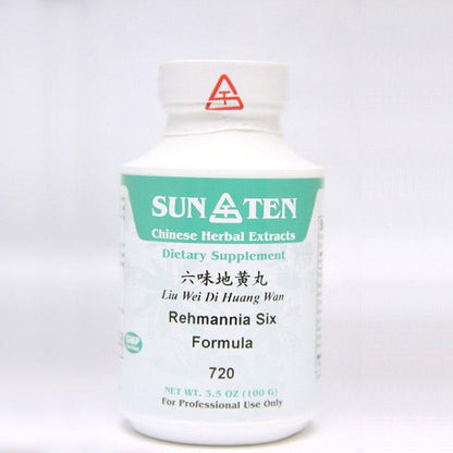 Sun Ten Rehmannia Six Formula 720 Granules - 100g