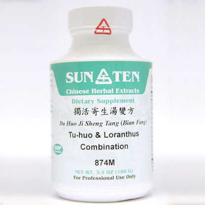 Sun Ten Tu Huo & Loranthus Combination 874M Granules - 100g