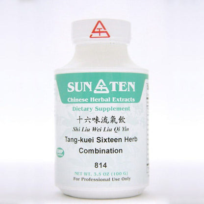 Sun Ten Tang-kuei Sixteen Herb Combination 814 Granules - 100g