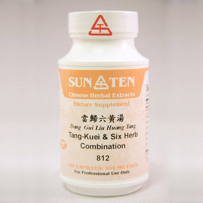 Sun Ten Tang-kuei & Six Herb Combination 812B  - 100 Capsules