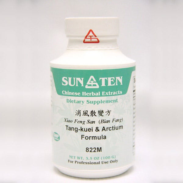 Sun Ten Tang-kuei & Arctium Formula 822M Granules - 100g