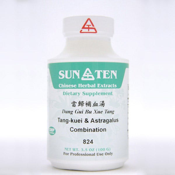 Sun Ten Tang-kuei & Astragalus Combination 824 Granules - 100g