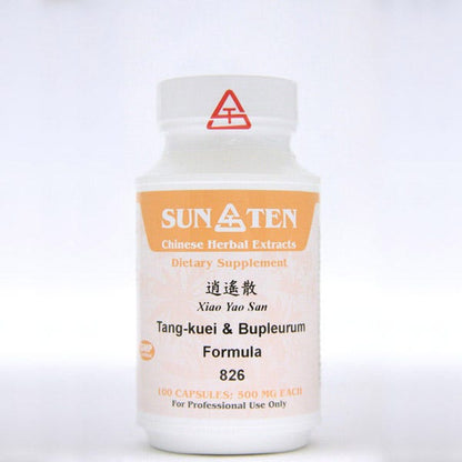 Sun Ten Tang-kuei & Bupleurum Formula 826B  - 100 Capsules