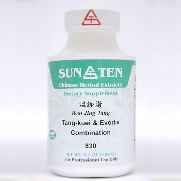 Sun Ten Tang-kuei & Evodia Combination 830 Granules - 100g
