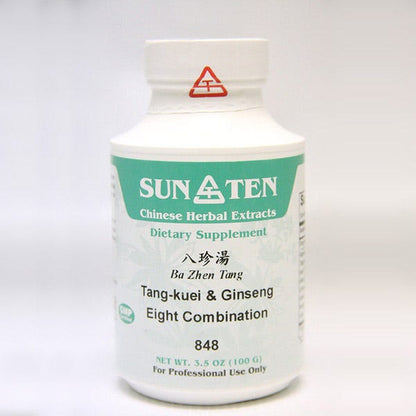 Sun Ten Tang-kuei & Ginseng Eight Combination 848 Granules - 100g