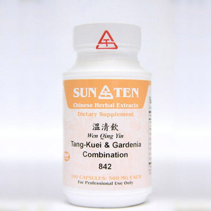 Sun Ten Tang-kuei & Gardenia Combination 842B  - 100 Capsules