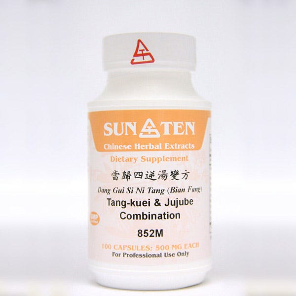 Sun Ten Tang-kuei & Jujube Combination 852MB  - 100 Capsules