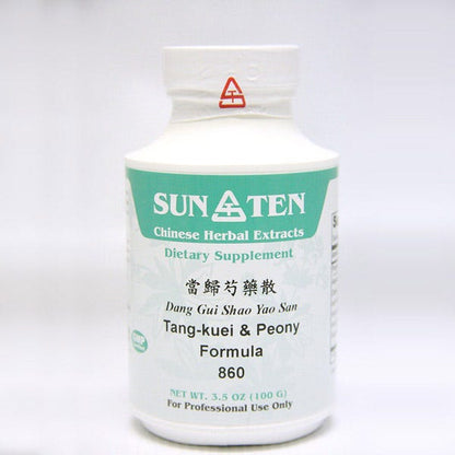 Sun Ten Tang-kuei & Peony Formula 860 Granules - 100g