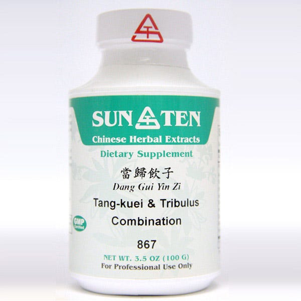 Sun Ten Tang-kuei & Tribulus Combination 867 Granules - 100g