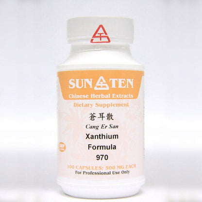 Sun Ten Xanthium Formula 970B  - 100 Capsules