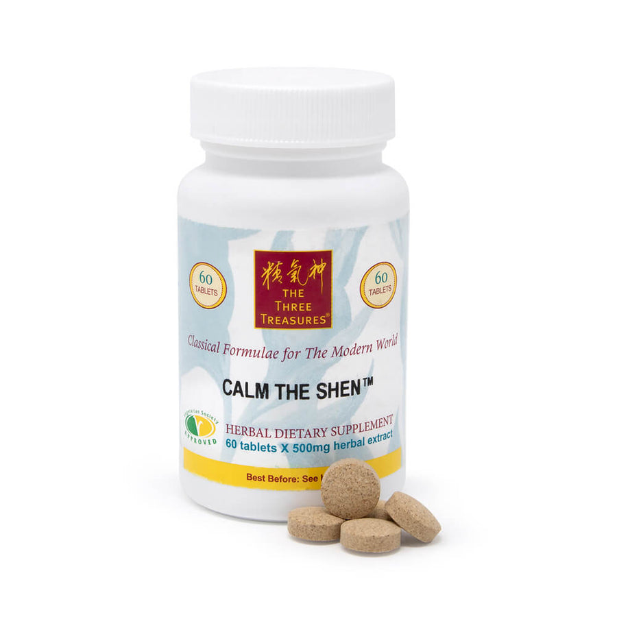 Three Treasures Calm the Shen - 60 Tablets