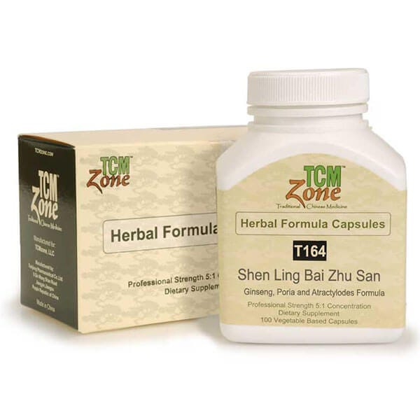 TCMzone Ginseng, Poria and White Atractylodes Formula