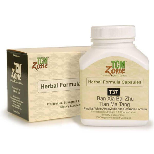 TCMzone Pinellia, White Atractylodis and Gastrodia Formula